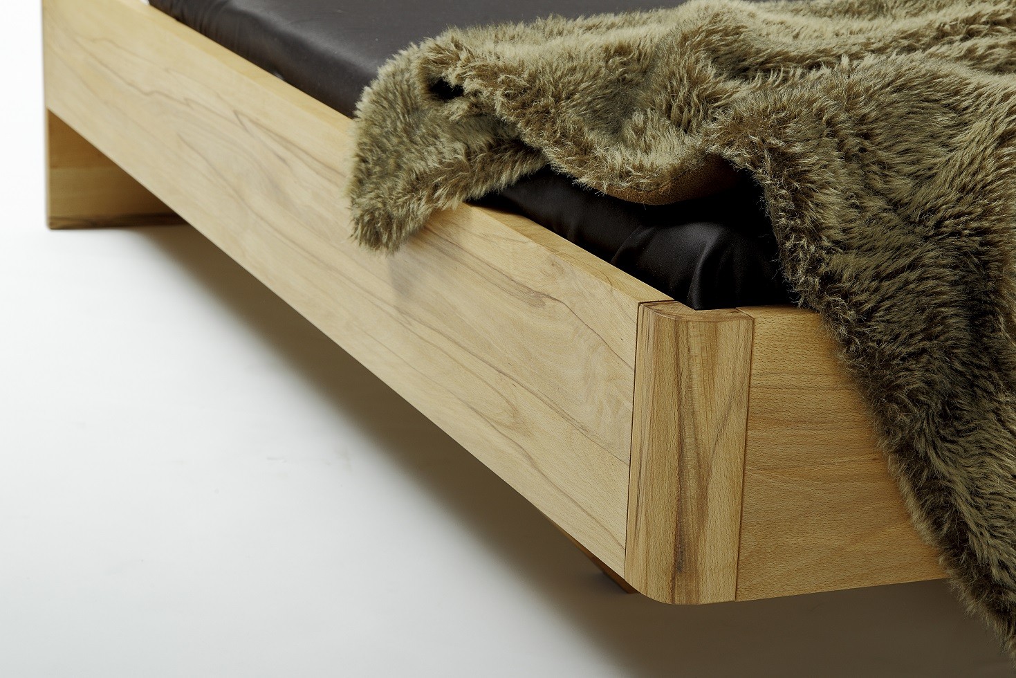 Houten ledikant bed amsterdam beuken hout Slaapkamer bedden hout