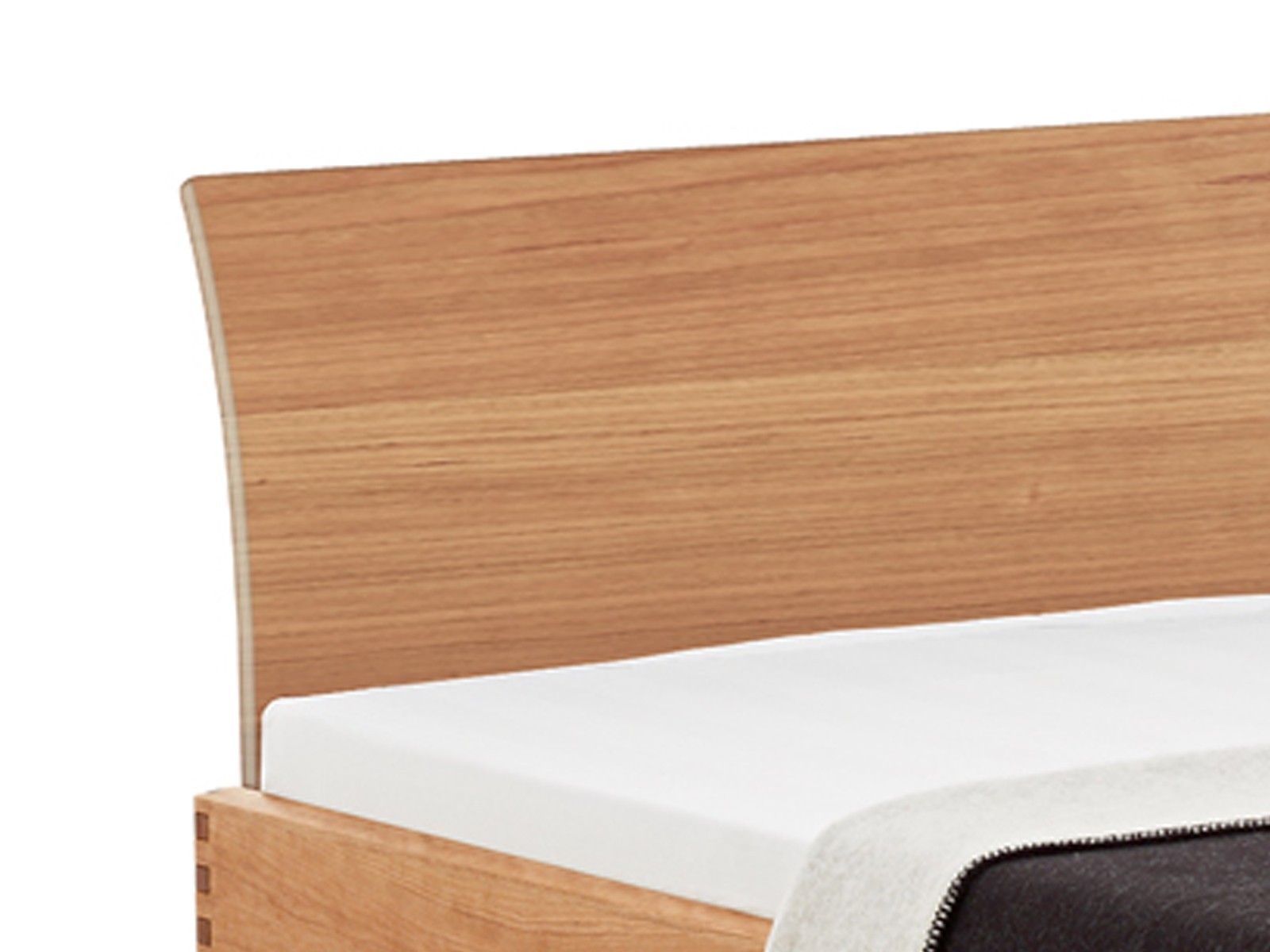 Houten bed met laden x step