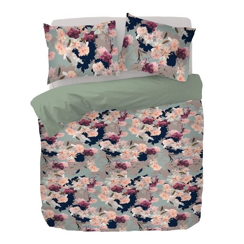 bedaffair nl kayori dekbedovertrek haya bloemen biologisch katoen satijn