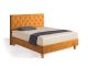 Dormiente bed gestoffeerd CLIA 3 natuurlijk