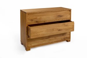 Ladekast Amsterdam 3 lades commode massief hout
