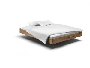 Zwevend design bed PADIO PURE massief hout Holzmanufaktur