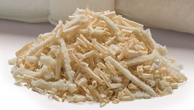 Natuurlatex en zirbe schaafsel